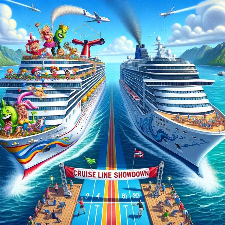 Dive into the vibrant world of cruise vacations as we pit Carnival Cruise Line against Norwegian Cruise Line in a spirited comparison that covers everything from onboard entertainment and dining experiences to destinations and overall value. Both lines offer unique appeals – Carnival, known for its fun-filled, family-friendly atmosphere, brings the party to the sea, while Norwegian offers a more refined experience with its freestyle cruising and wide array of dining options. In the end, one line triumphs with its unmatched blend of excitement, variety, and value. Discover the winner in our detailed showdown and find out which cruise line sails away with the crown.
