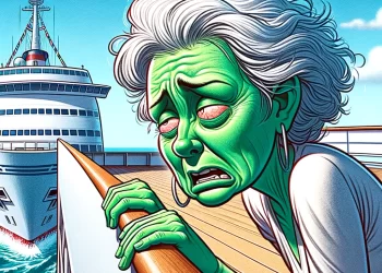 Don’t throw up on your cruise! Take these drops to relieve seasickness.